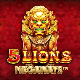 5 Lions Megaways logo by Pragmatic Play Casino Prestige
