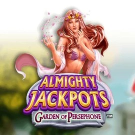 Official Jackpots logo: Almighty Jackpots: Garden of Persephone by Novomatic at Casino Prestige