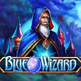 Blue Wizard slot logo by Quickspin at Casino PrestigeBlue Wizard