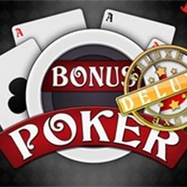 Bonus Poker Deluxe - 3 Hands logo – Table Games by RTG (Reel Time Gaming) at Casino Prestige