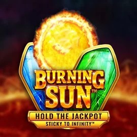 Burning Sun slot logo by Wazdan at Casino PrestigeBurning Sun