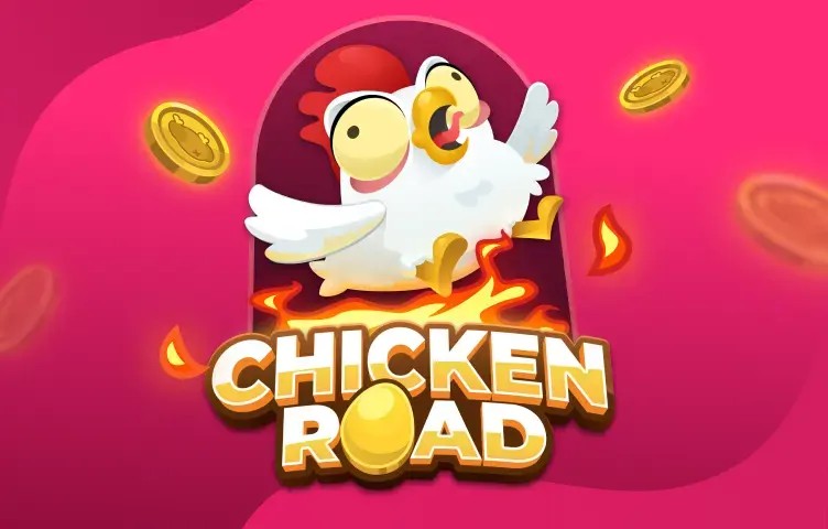 Chicken Road slot logo by InOut at Casino PrestigeChicken Road