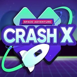 Logo of Crash X from Turbo Games at Casino Prestige