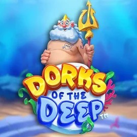 Dorks of the Deep slot logo by Hacksaw Gaming at Casino PrestigeDorks of the Deep