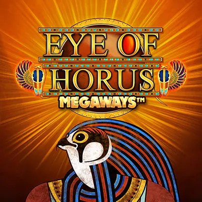 Eye of Horus Megaways by Blueprint Gaming, showcased at casinoprestigeuk.com – game logo