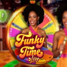 Funky Time logo – Live Casino by Evolution at Casino Prestige