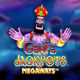 Genie Jackpots Megaways logo by Blueprint Gaming at Casino PrestigeGenie Jackpots Megaways
