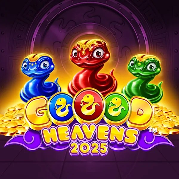 Goood Heavens slot logo by Rarestone Gaming at Casino PrestigeGoood Heavens