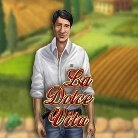 La Dolce Vita logo by Gamomat at Casino PrestigeLa Dolce Vita