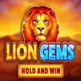 Lion Gems Hold and Win slot visual from Playson available on casinoprestigeuk.com