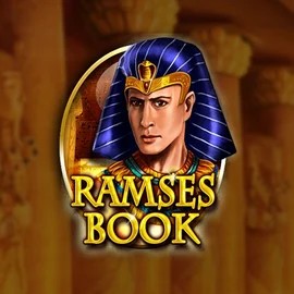Ramses Book Deluxe slot logo by Gamomat at Casino PrestigeRamses Book Deluxe