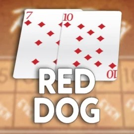 Red Dog slot logo by Rival at Casino PrestigeRed Dog