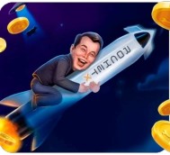Rocket X slot logo by 1win Games at Casino PrestigeRocket X