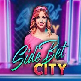 Side Bet City online game logo by Evolution on casinoprestigeuk.com