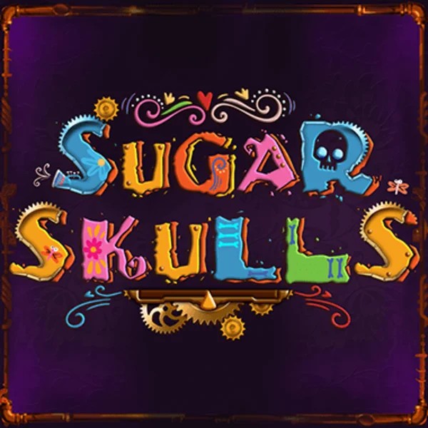 Logo of Sugar Skulls from Booming Games at Casino Prestige