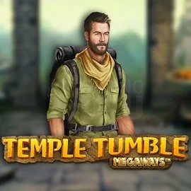 Temple Tumble Megaways slot logo by Relax Gaming at Casino PrestigeTemple Tumble Megaways