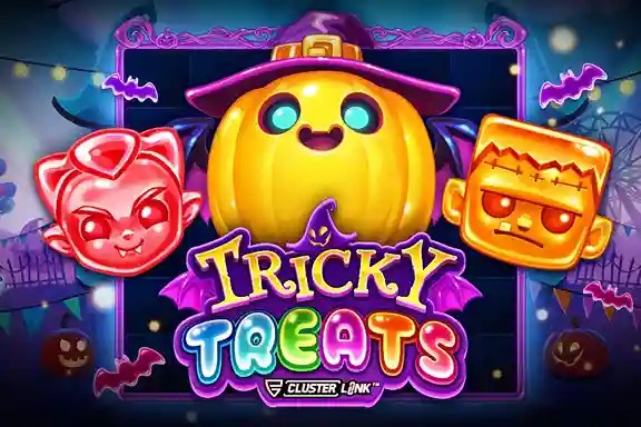 Tricky Treats logo by Push Gaming at Casino Prestige